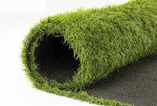 Hortensus - Hoogwaardig kunstgras voor een groen gazon het hele jaar door - sample 30x30 cm