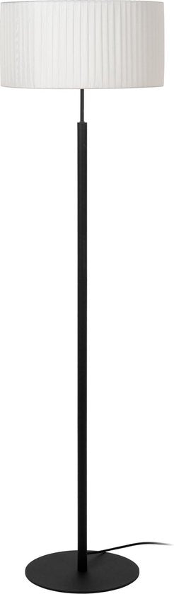Lucide FOLD - Vloerlamp - Ø 45 cm - 1xE27 - Wit - Japandi