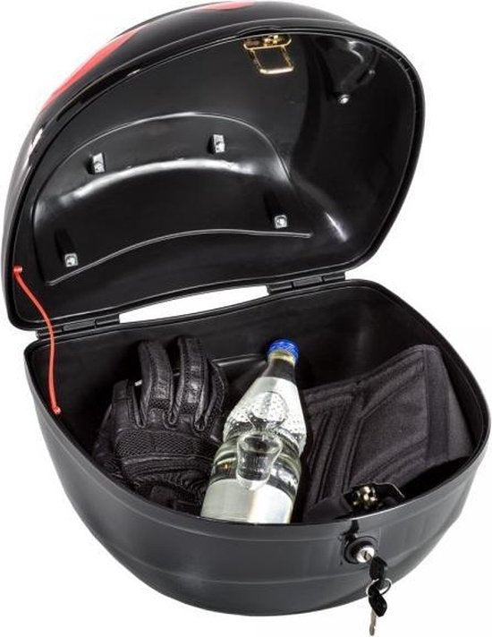 TecTake - motorkoffer, bagagekoffer, scooterkoffer 22 liter - 401630