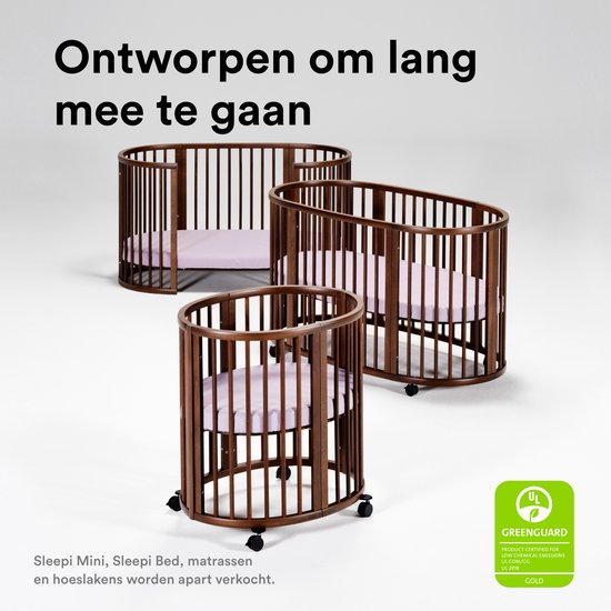 Stokke Sleepi Canopy V3, Lavender - Creëer een gezellige, rustige omgeving voor je baby - Eenvoudig te monteren - Lichtgewicht stof - Compatibel met Sleepi Mini & Bed
