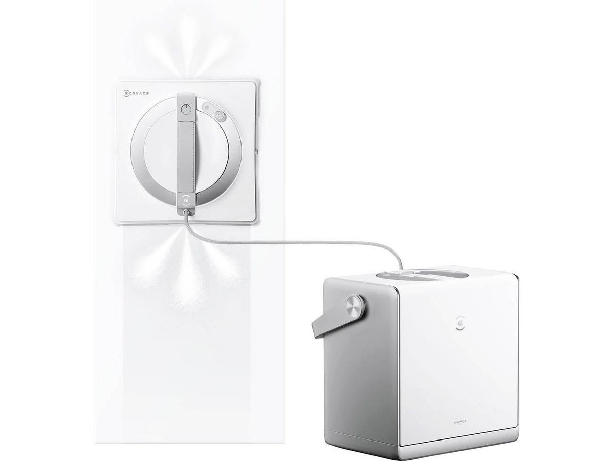 Ecovacs Winbot W2 Pro Omni Ruitenreiniger Robot - Geavanceerde Navigatie - Zelfreinigend - Wit