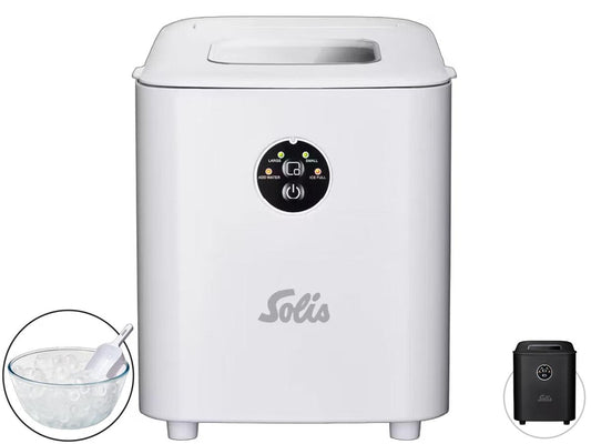 Solis Ice Cube Express IJsblokjesmachine - Snel ijs in 8 minuten - Zwart - 1 liter