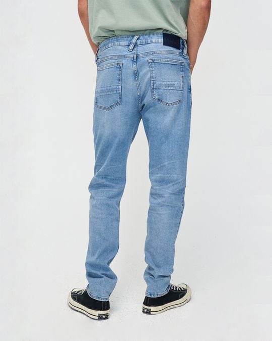 Kuyichi Jim Regular Slim - Bright Blue - W32/L34