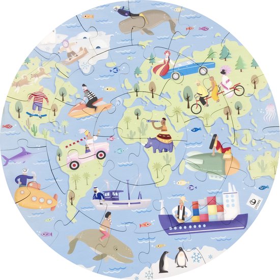 Stokke® MUtable™ V2 Puzzel - Rond De Wereld