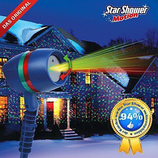 Kerst licht projector - Star Shower Motion (laser projector met bewegende patronen)