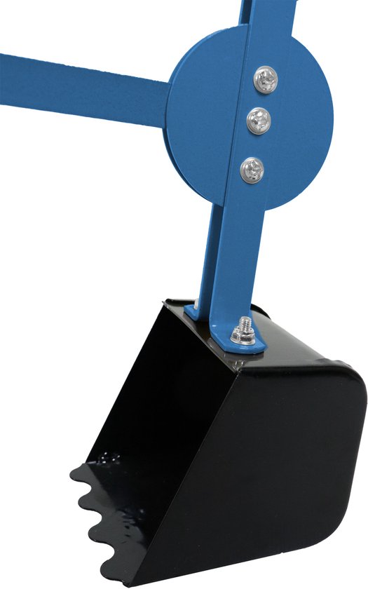 AXI Dean de Graafmachine voor in de zandbak Blauw/zwart – 4 wielen - 360° draaibare zitting