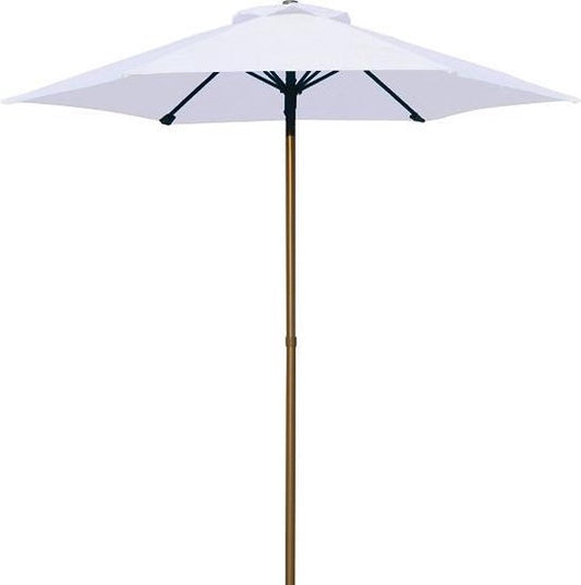 PimXL Parasol - Ø200cm - Wit