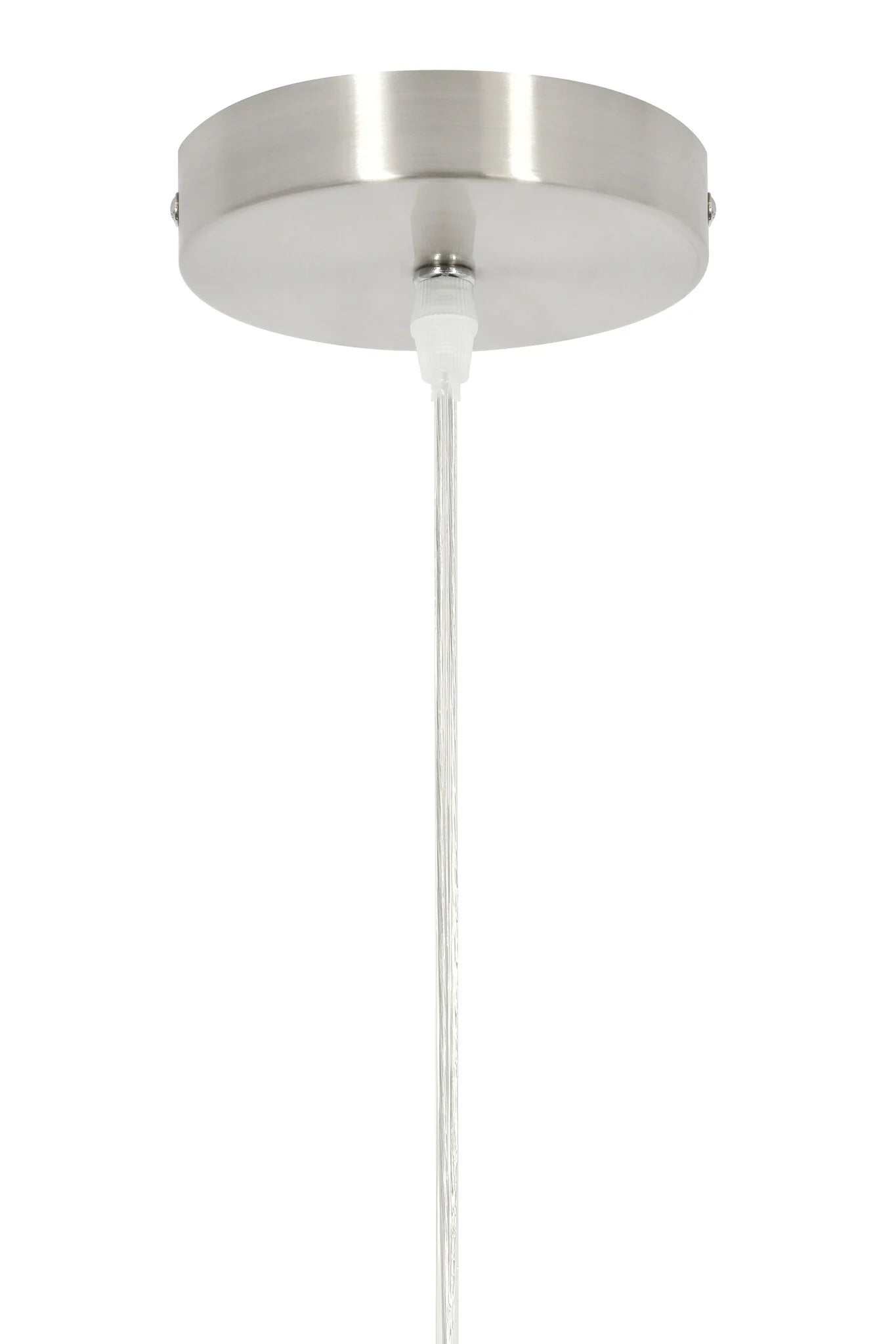 Light & Living Hanglamp Lexa – Ø 44 cm – Ronde Designlamp In Lichtbruin – Modern Sfeervol Licht Voor Eetkamer En Slaapkamer – Synthetisch Materiaal