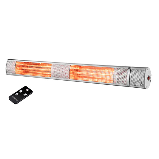 Monzana Infraroodstraler 3000W - Incl. Afstandsbediening - Zilver