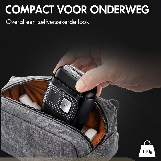 Sansbeauté® Foliescheermes Dubbel Mes - Scheerapparaat Mannen - Elektrisch Scheerapparaat - Hoofd Kaal Scheren - Fade