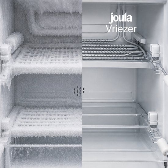 Joula Tafelmodel Vriezer - Vrijstaand Mini / Klein - 60 liter - 3 Vrieslades - Zwart