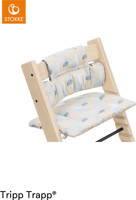 Stokke® Tripp Trapp® Klassiek Babykussen - Birds Blue