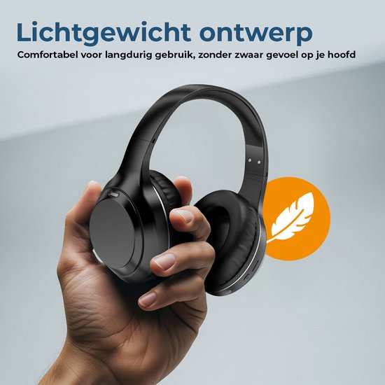 Denver Bluetooth Koptelefoon - Active Noise Canceling - Draadloos - Handsfree Bellen - BTN211 - Model 2026