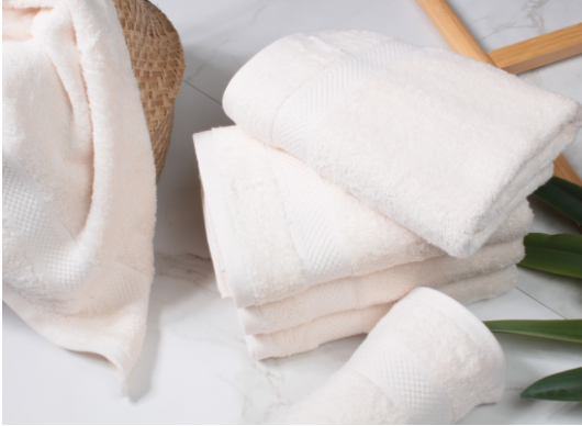 DoubleDry 30-delig Badtextiel Set - 500 g/m2 - Creme
