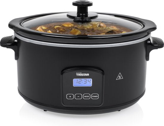 Tristar Slowcooker 180W - VS-3920 - 4.5L - Keramische binnenpan - Zwart