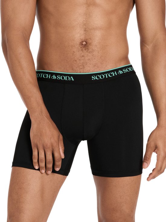 Scotch & Soda Active Stretch Boxershort – Heren – 3-pack – Performance Fit – Multi Maat S