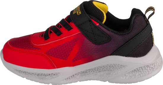 Skechers Meteor-Lights - Krendox 401495N-RDBK, voor een jongen, Rood, Sneakers,Sportschoenen, maat: 25
