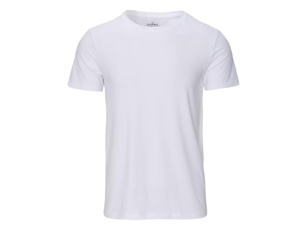 Under Armour Performance Cotton Crew Neck T-Shirt - 4-pack - maat L - White