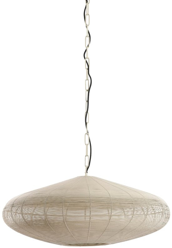 Light & Living Hanglamp Bahoto - Mat CrÃ¨me - 51x20 cm