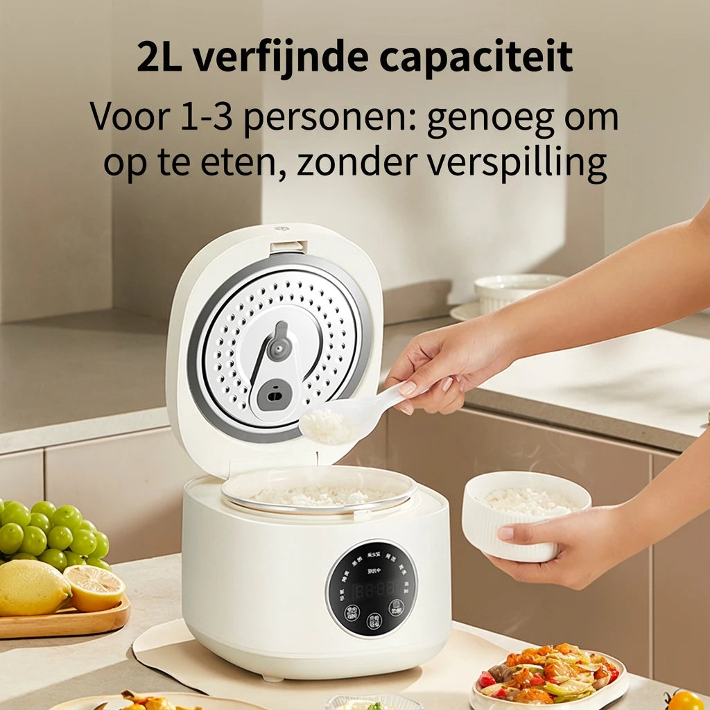 Ochama rijstkoker - 2 liter - 500 W - 7 functies