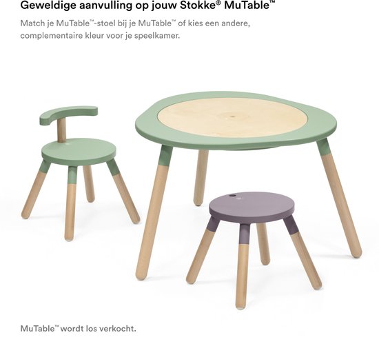 Stokke® MuTable™ stoel V2 Stormgrijs