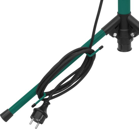 VONROC Led werklamp 2x 20W – 3200 lumen – In hoogte verstelbaar statief - Draai- en kantelbaar