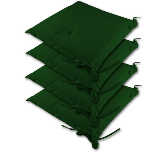Detex Set van 4 Zitkussen – Waterafstotend 41x37cm - Groen