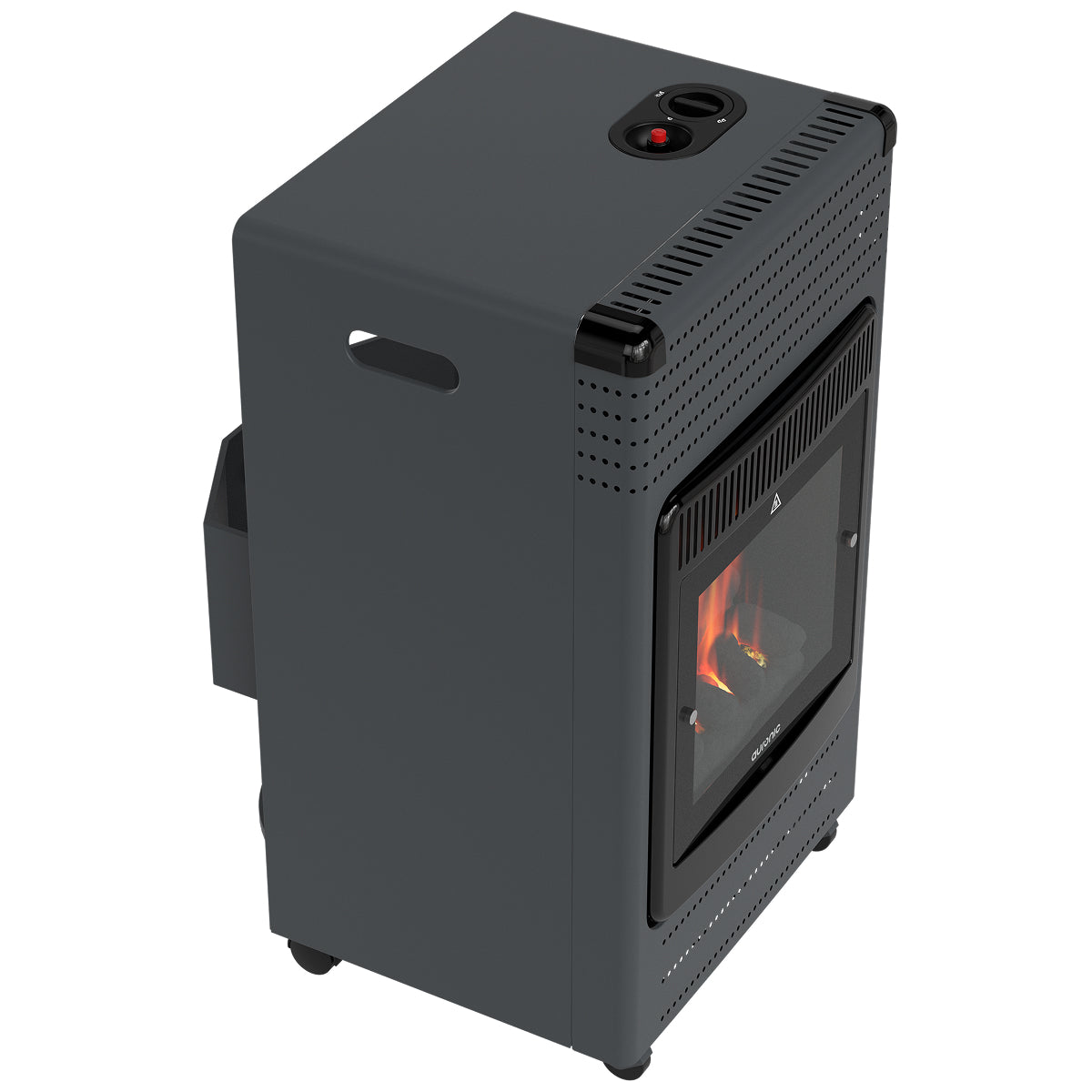 Auronic Mobiele Gaskachel – 3400W – Vlameffect – 2 Warmtestanden – Tot 50 m²