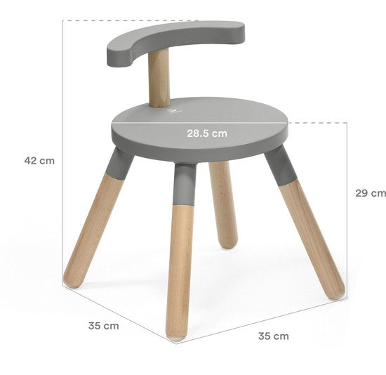 Stokke® MuTable™ stoel V2 Stormgrijs
