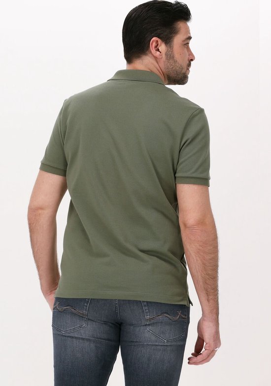 Lacoste 1hp3 Heren S/s Polo 12 Polo's & T-shirts Heren - Polo shirt - Olijf - Maat XS