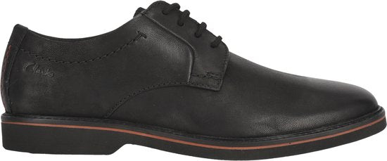 CLARKS Zakelijke Schoen Atticus LTLace - Zwart - Maat 42.5