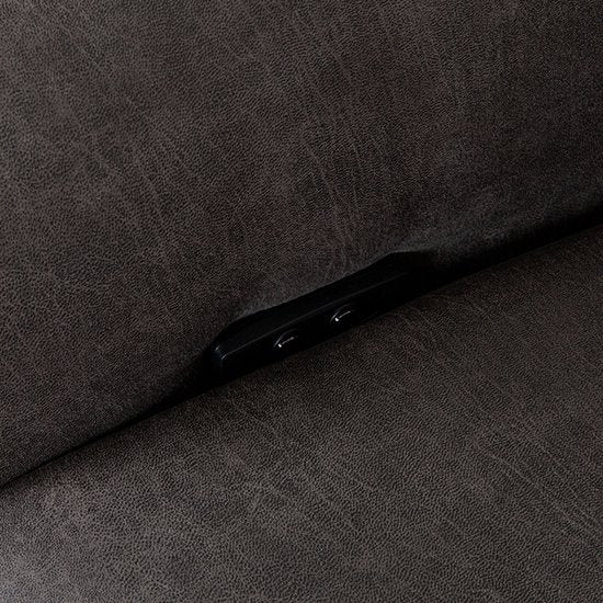 LABEL51 Stockholm Fauteuil - Grijs - Stof - One Size - - - Draaibaar - Met Armleuning