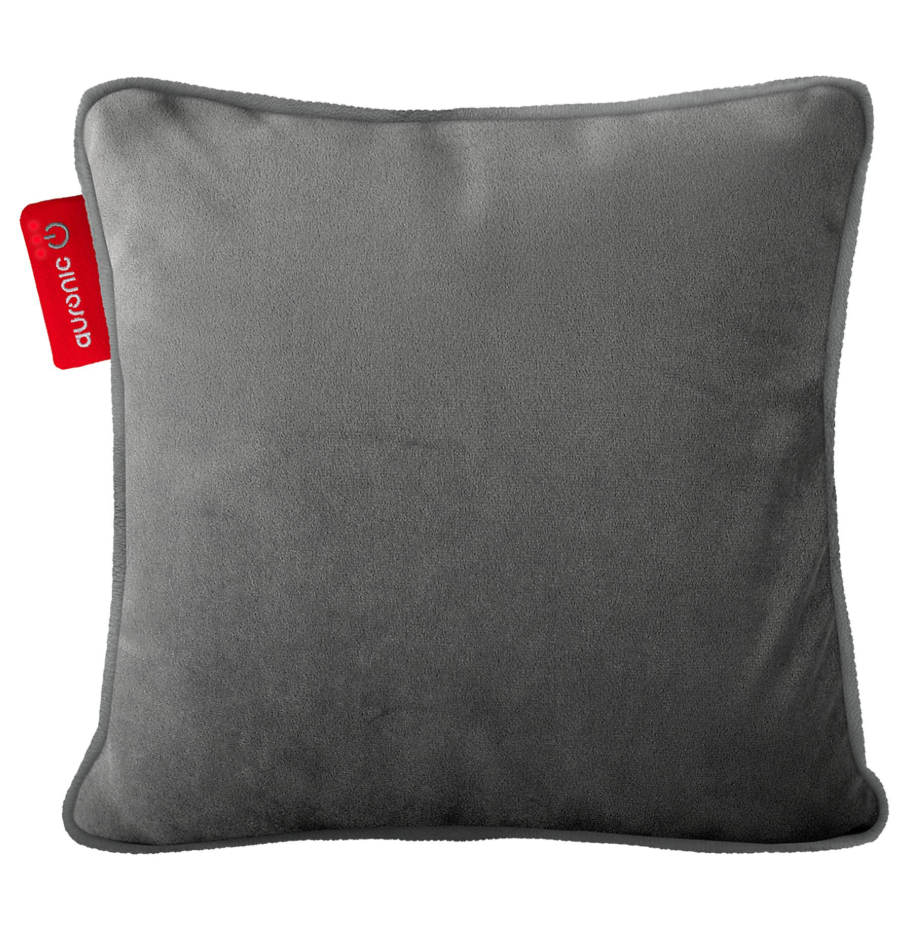 AURONIC AU3543 – Warmtekussen Knit – 45x60 cm – Grijs – Oplaadbaar & Draadloos – Infrarood – Extra Groot Warmtekussen