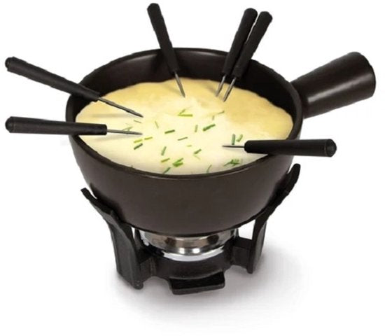 Boska Fondueset Nero - Kaasfondueset - Zwart - 1,3 L - Voor 875 gram Kaasfondue