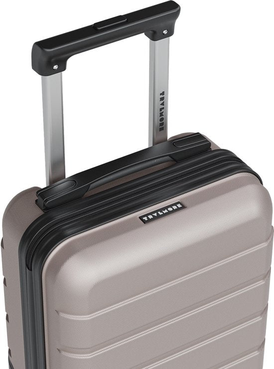 TRVLMORE Handbagagekoffer - 40x30x20 cm - Underseater - 24L - TSA-slot - 2 Wielen - Roségoud
