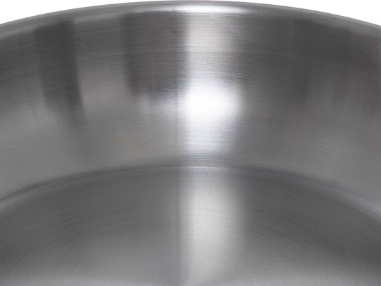 Secret de Gourmet - Koekenpan - Alle kookplaten/warmtebronnen geschikt - zilver - Dia 20 cm