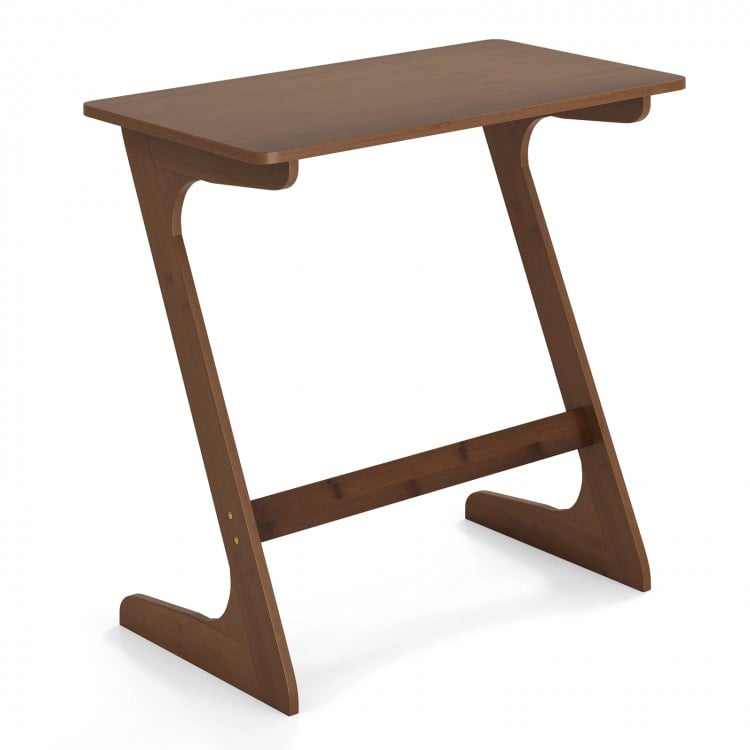 Coast Z-vormige Bijzettafel Bamboe Bruin/Naturel – 76 x 41 x 71 cm – Sofa Side Table