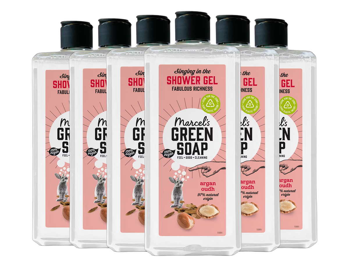 6x Marcel s Green Soap Shower Gel Argan Oudh 300ml