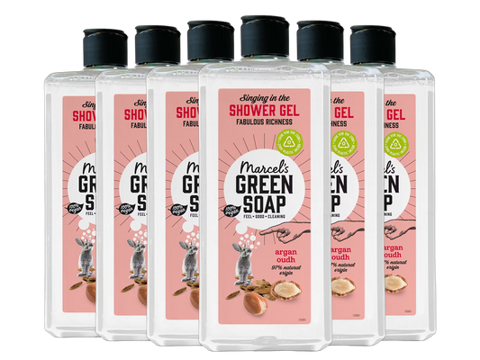 6x Marcel s Green Soap Shower Gel Argan Oudh 300ml