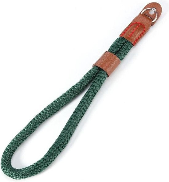 Garpex® Camera Hand Strap - Camera Polsband - Grip Strap - Camerariem - Universeel - Groen