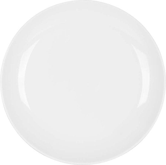 Gimex - Solid Line - Servies - Zwart & Wit - 16-Delig