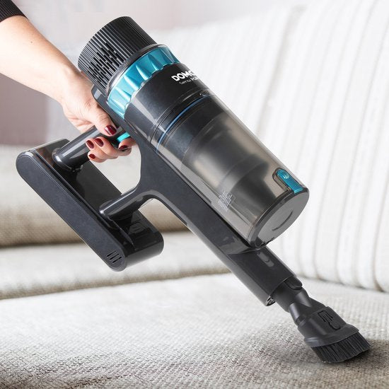 DOMO DO244SV Steelstofzuiger BLDC 2-in-1 - 0,8 L – 29,6 V - 60 min autonomie