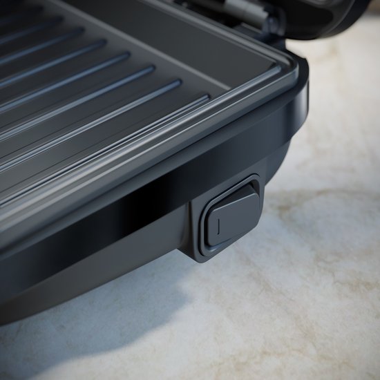 Philips Tosti Apparaat HD2330/90 - 750W - Antiaanbaklaag - Snoeropbergsysteem - Verticaal op te Bergen - Easy Lock Systeem - Zwart