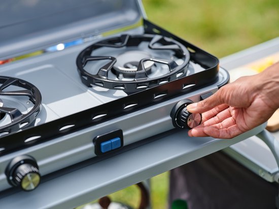 Campingaz Camping Kitchen 2 Maxi R kooktoestel camping - 2-pits camping gas kooktoestel