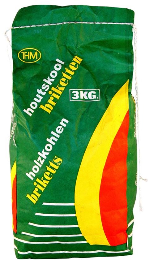 Houtskoolbriketten - 3 kg - PEFC