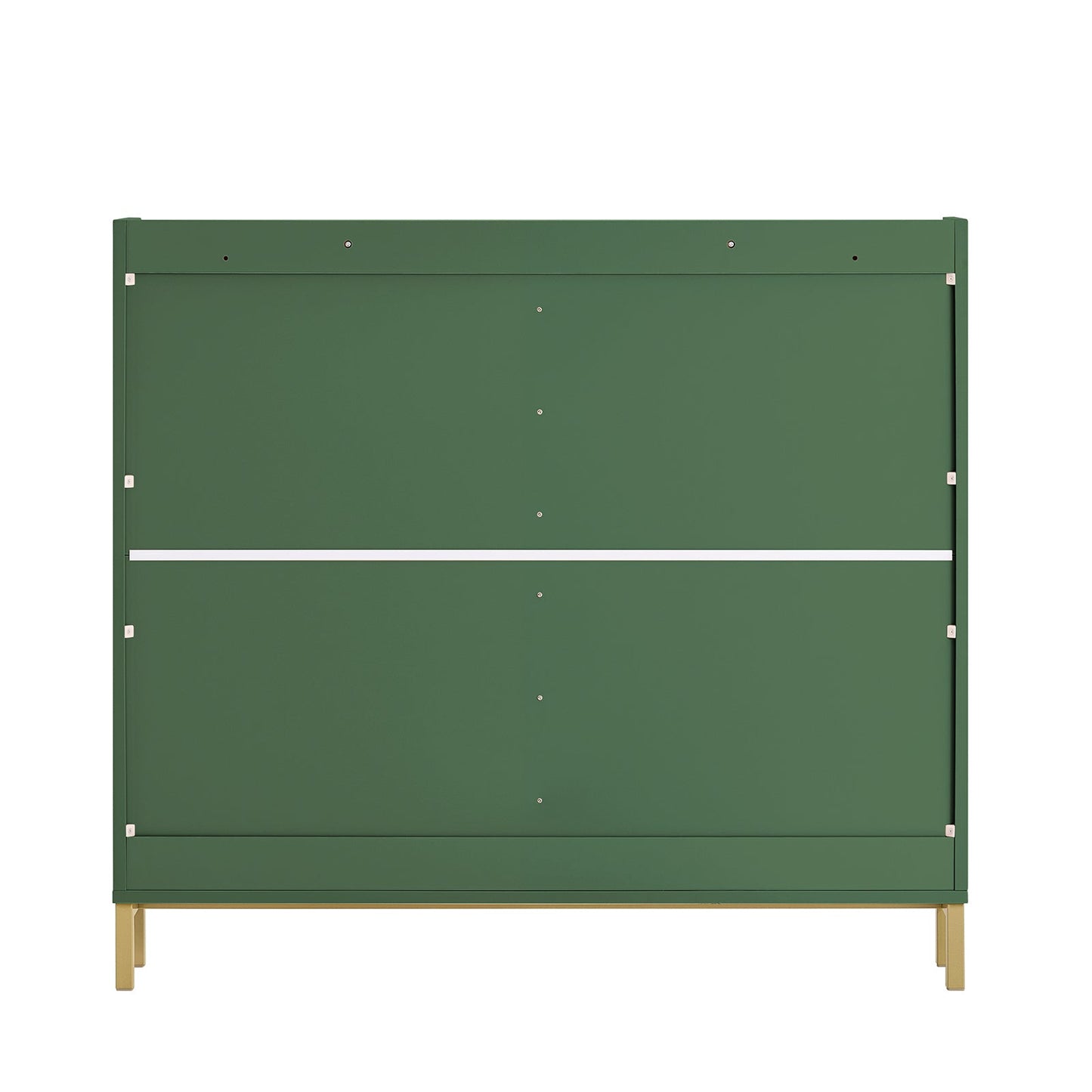 SoBuy Schoenenkast FSR100-SY - 4 Ladekleppen - 100 x 19 x 90 cm - Groen