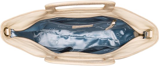 Chabo Bags - Queens Shopper - Schoudertas - Handtas - Leer - Roomwit