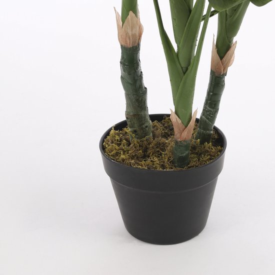Mica Decorations Monstera Kunstplant - H100 x Ø75 cm - Groen
