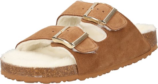 Bullboxer - Teenslippers - Dames - Tan/Cognac - 37 - Slippers