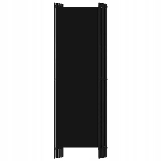 Zwarte Paravent - 6 Panelig - 300x180 cm - Ruimteverdeler